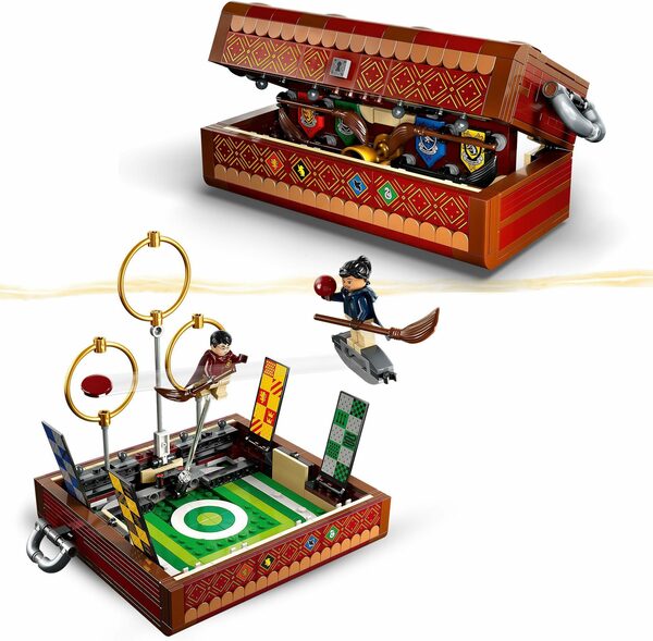 Bild 4 von LEGO® Konstruktionsspielsteine Quidditch Koffer (76416), LEGO® Harry Potter, (599 St), Made in Europe