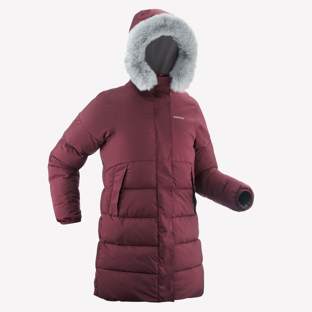 Bild 2 von Winterjacke Kinder Mädchen Gr. 122–170 bis -8°C wattiert wasserdicht warm Winterwandern - SH500