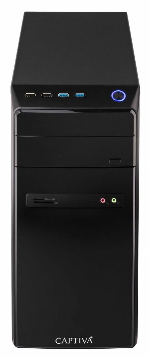 Bild 3 von CAPTIVA Power Starter R64-120 Business-PC (AMD Ryzen 5 5600G, Radeon Graphics, 16 GB RAM, 500 GB SSD, Luftkühlung)