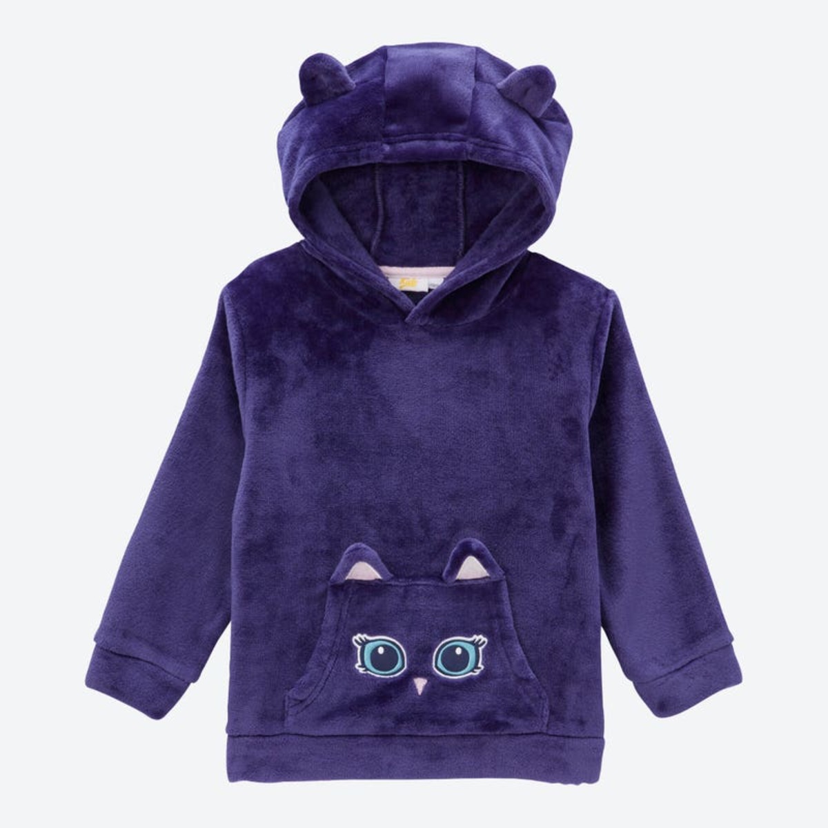 Bild 1 von Kinder-Mädchen-Coralfleeceshirt mit Ohren