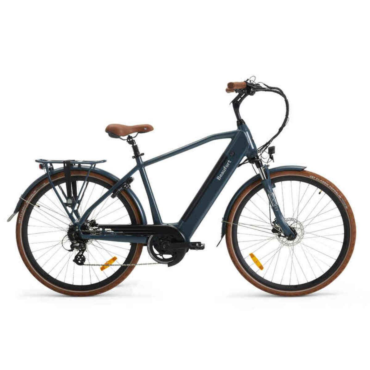 Bild 1 von Herren-Elektrofahrrad, Babett, 51 cm, 13 Ah, Rackley grau