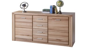 Sideboard Kernbuche teilmassiv geölt 159 cm - FREYJA