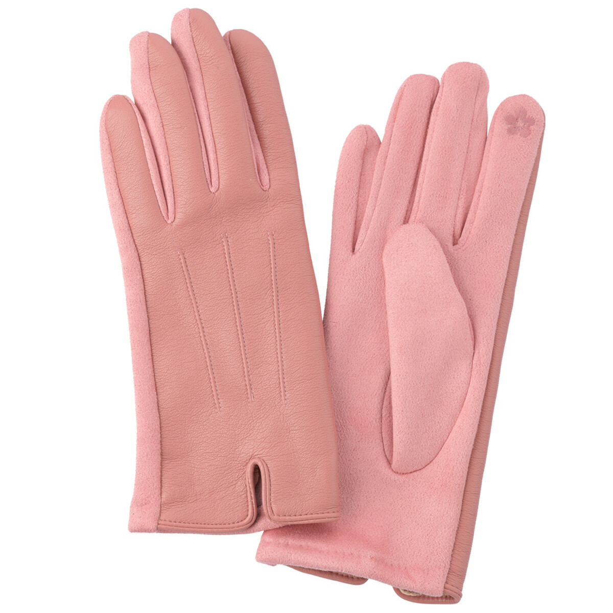 Bild 1 von Damen Handschuhe in Leder-Optik
