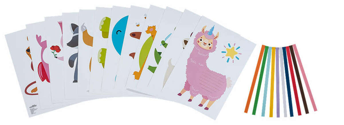 Bild 1 von TALENTUS® Bastelset »Flechtmotive«