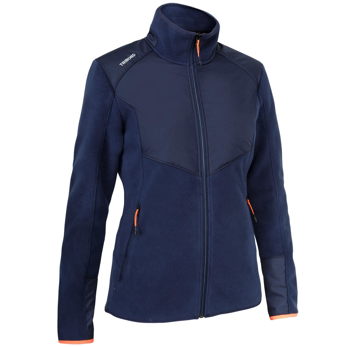 Bild 1 von Fleecejacke Segeln Damen 500 marineblau