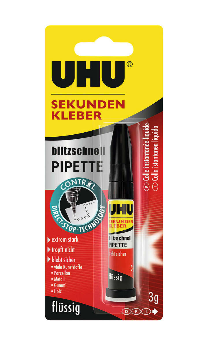 Bild 1 von UHU Sekundenkleber