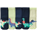 Bild 1 von 5 Paar Baby Socken mit Dino-Motiven