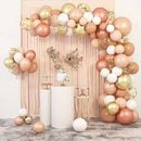 Bild 1 von YHmall 129 Stück Champagner Orangen Rosa Gold Luftballons Gi