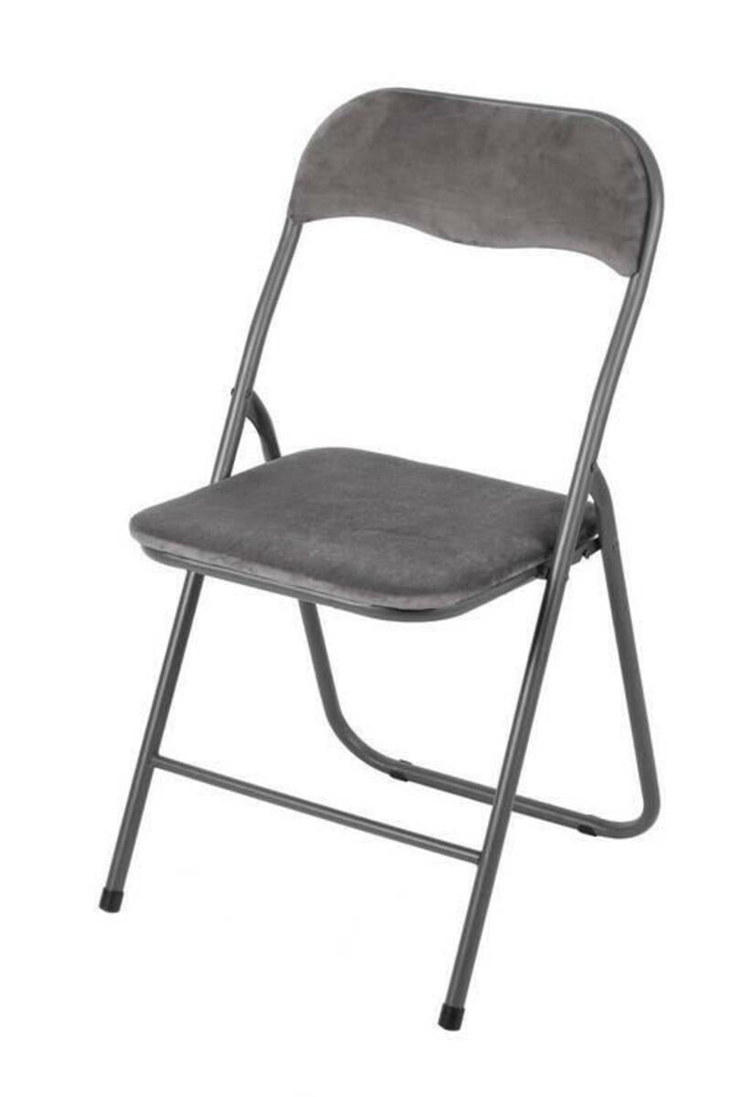 Bild 1 von Klappstuhl in Grau