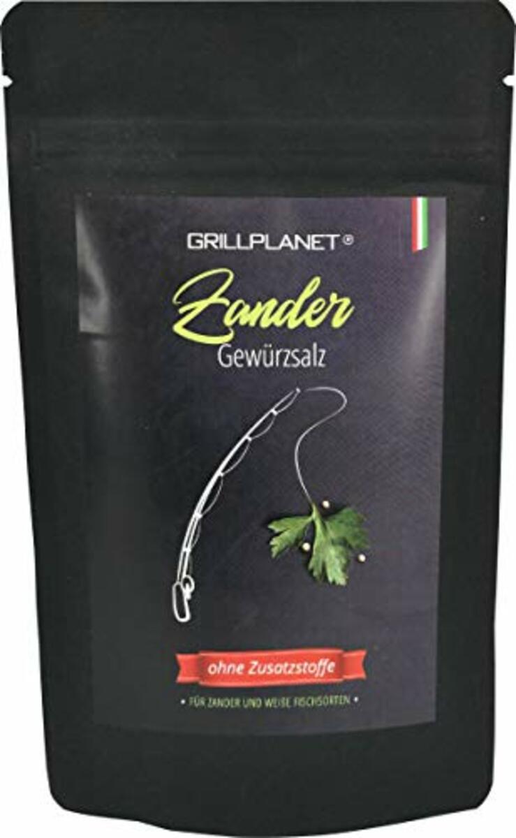 Bild 1 von Grillplanet Zander Gewürz Fisch Gewürzsalz Mischung 100g im