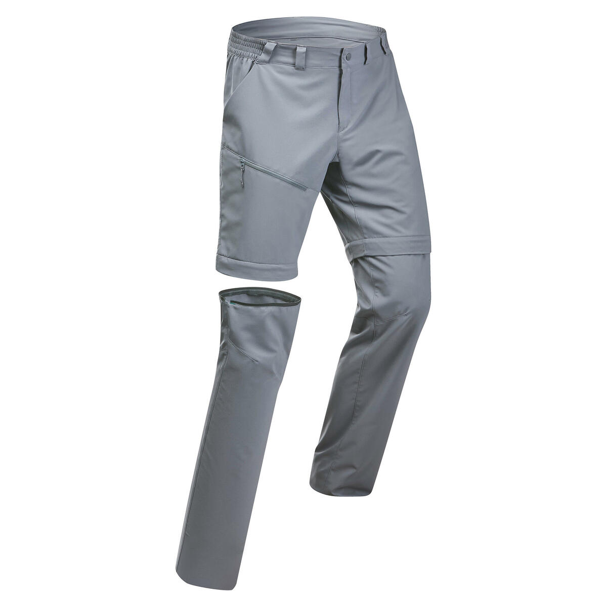 Bild 1 von Wanderhose Herren Zip-Off-Hose - MH150 grau
