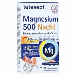 Tetesept Magnesium 500 Nacht Tabletten 30  St