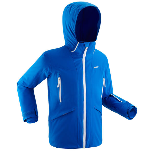 Bild 1 von Skijacke warm wasserdicht 900 Kinder blau