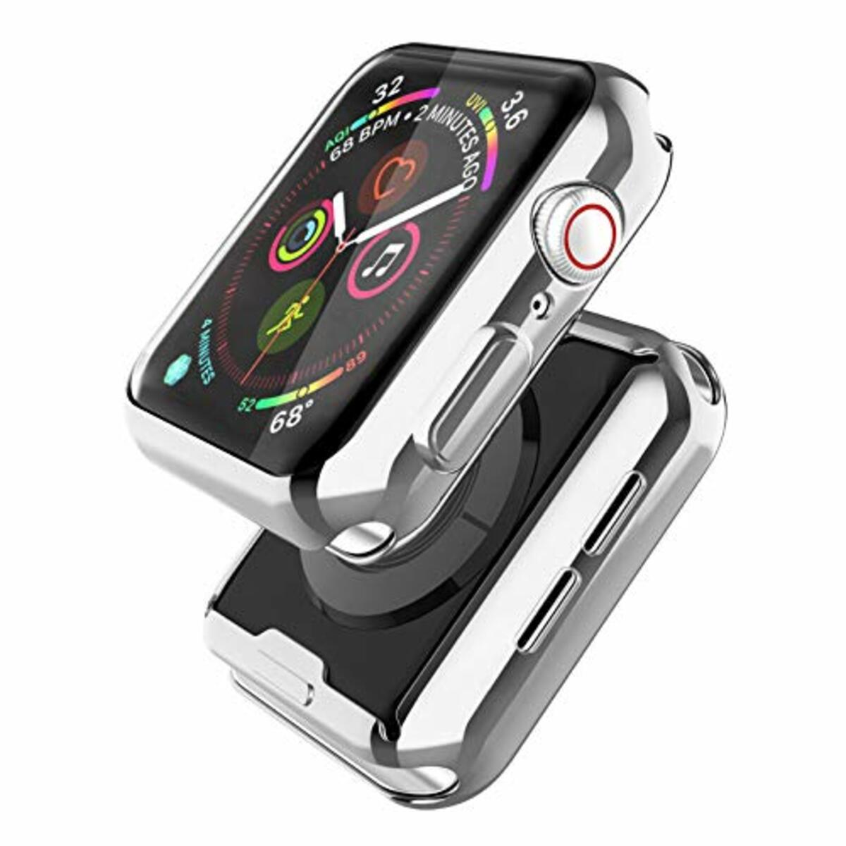 Bild 1 von Misxi 2-Stück für Apple Watch Ultra Hülle Mit Displayschutz, Rundum Schutzhülle HD Ultradünne Schutz Case für iWatch