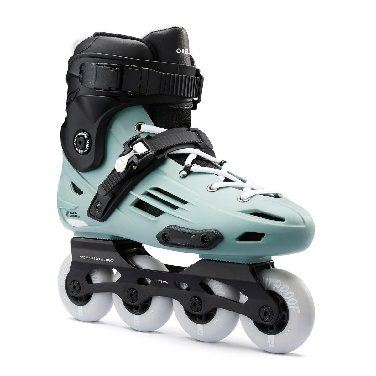 Bild 1 von Inline Skates Inliner Freeride MF500 Light Erwachsene khaki