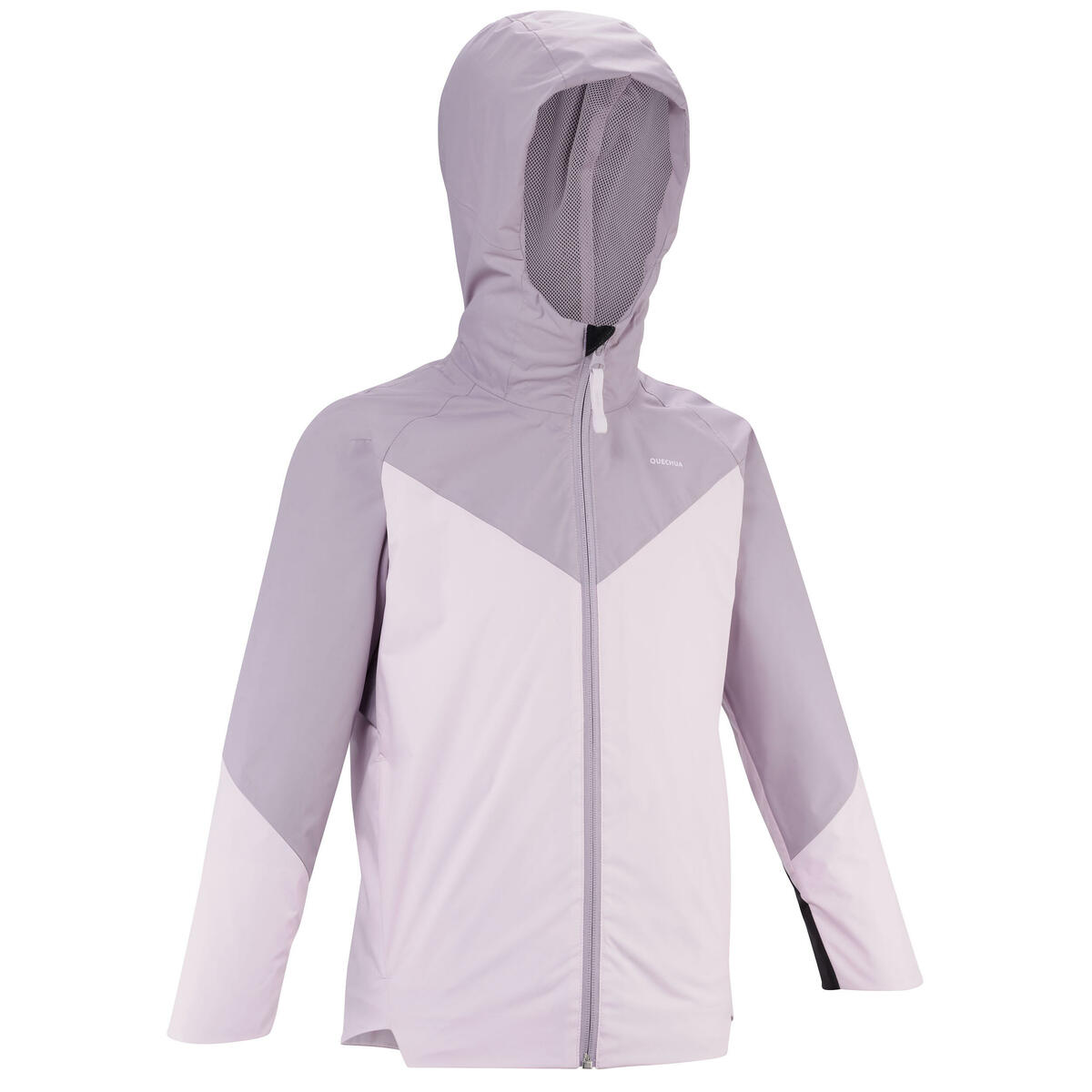 Bild 1 von Wanderjacke Kinder Mädchen Gr. 122–170 wasserdicht - MH500 violett/blassviolett