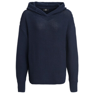 Damen Strickpullover mit Kapuze