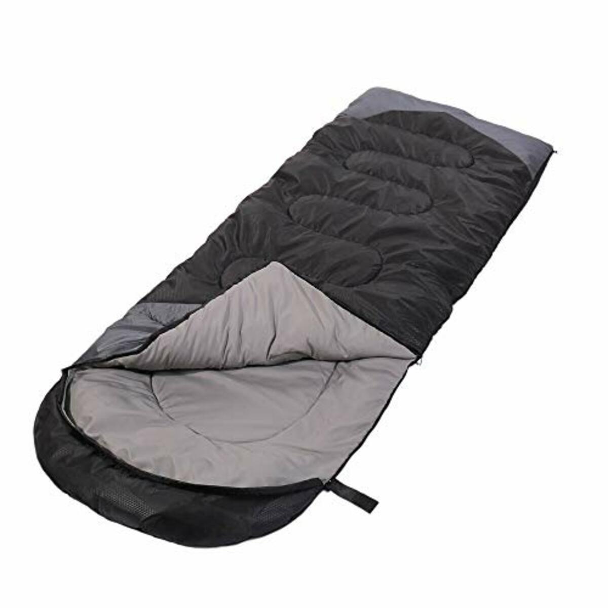 Bild 1 von SWTMERRY - Schlafsack für 3-4 Jahreszeiten (Sommer, Frühling, Herbst, Winter) warmes und kühles Wetter – leicht, Jugendliche und Erwachsene zum Wandern, Rucksackreisen und Campen.