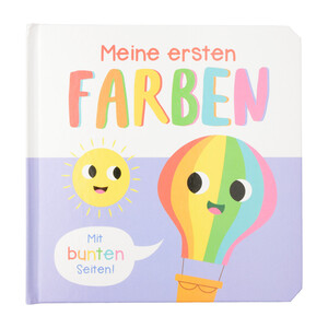 Baby Farben-Buch mit bunten Seiten