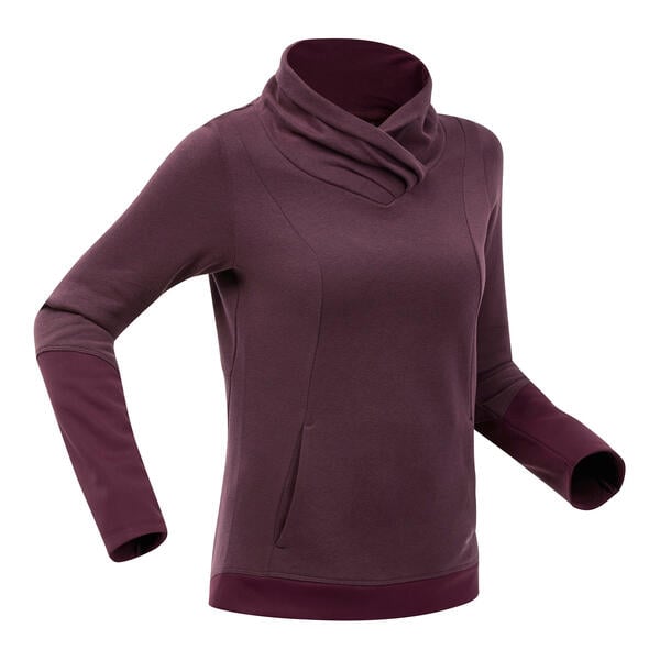 Bild 1 von Sweatshirt Naturwandern NH100 Damen bordeaux