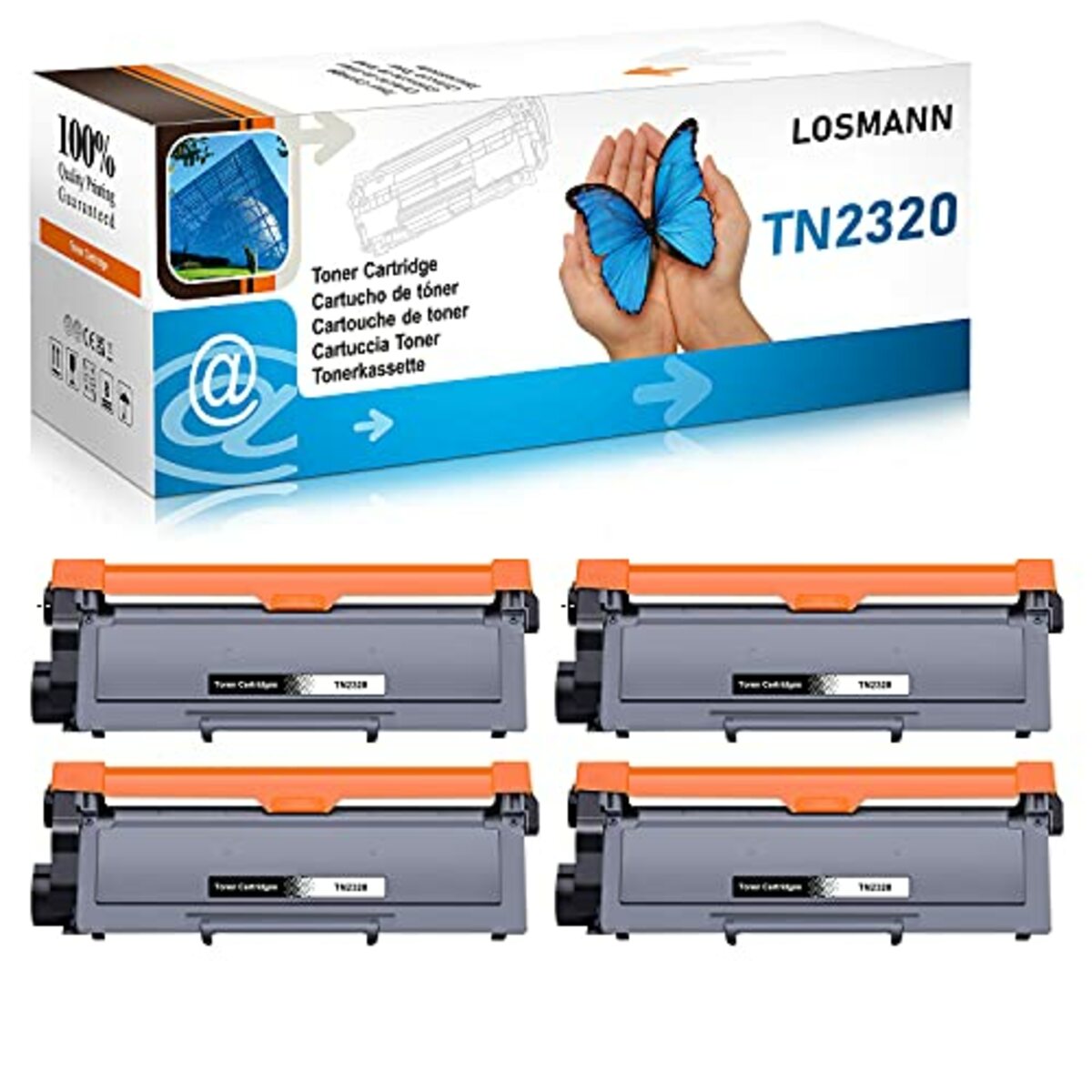Bild 1 von LOSMANN 4x Toner Kompatibel für Samsung MLT-D111S M2020 für