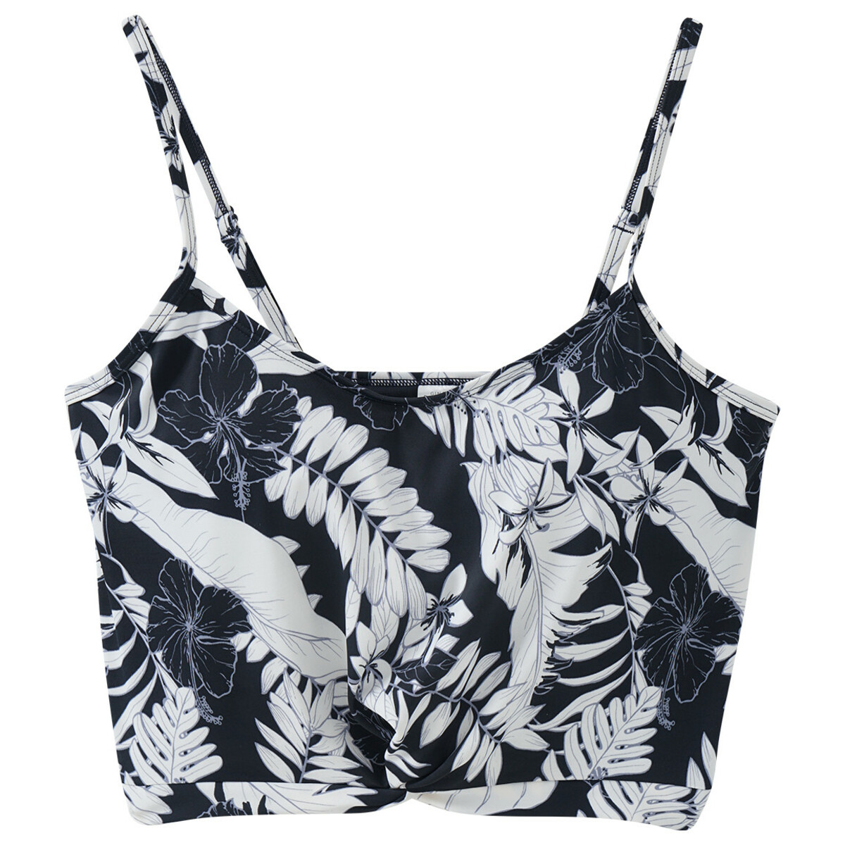 Bild 1 von Damen Bade-Long-Bustier mit floralem Muster