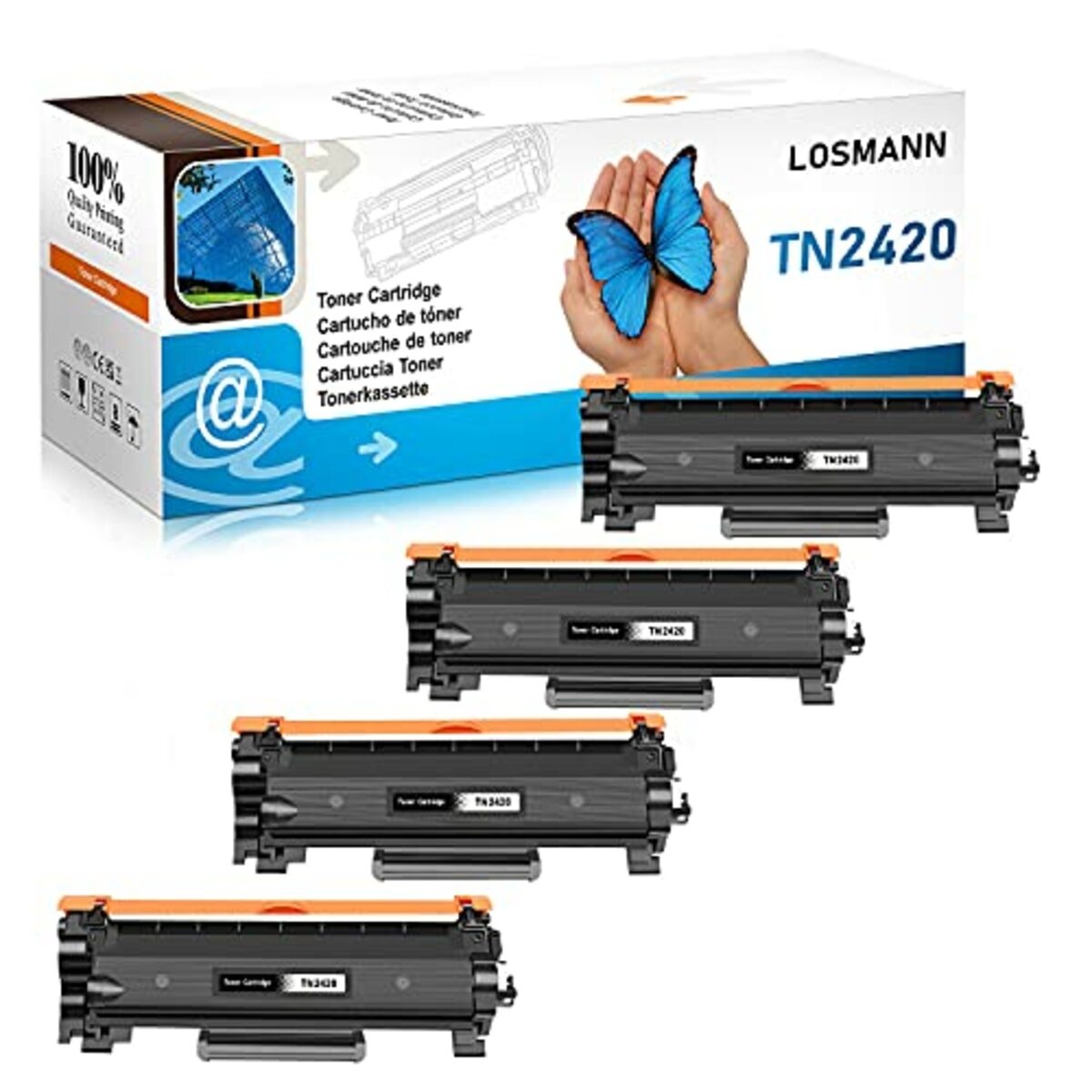 Bild 1 von LOSMANN 4x Toner Kompatibel für Samsung MLT-D111S M2020 für