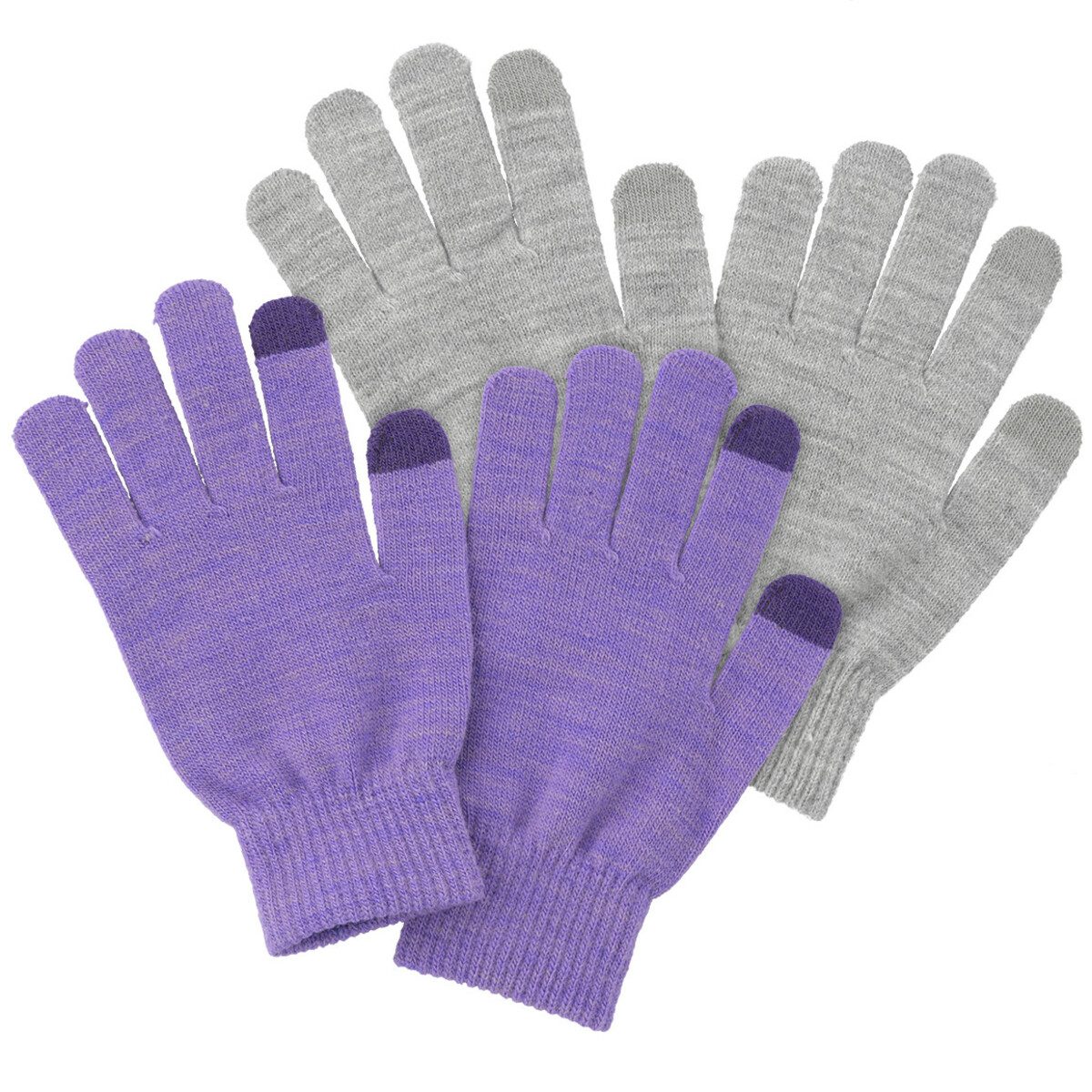 Bild 1 von 2 Paar Damen Handschuhe mit Zierschleife