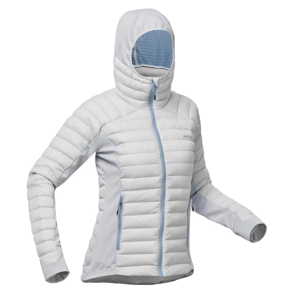 Bild 1 von Skijacke Daunenjacke Damen - FR900 eisblau