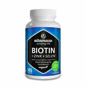 Biotin 10 mg hochdosiert+Zink+Selen 365  St