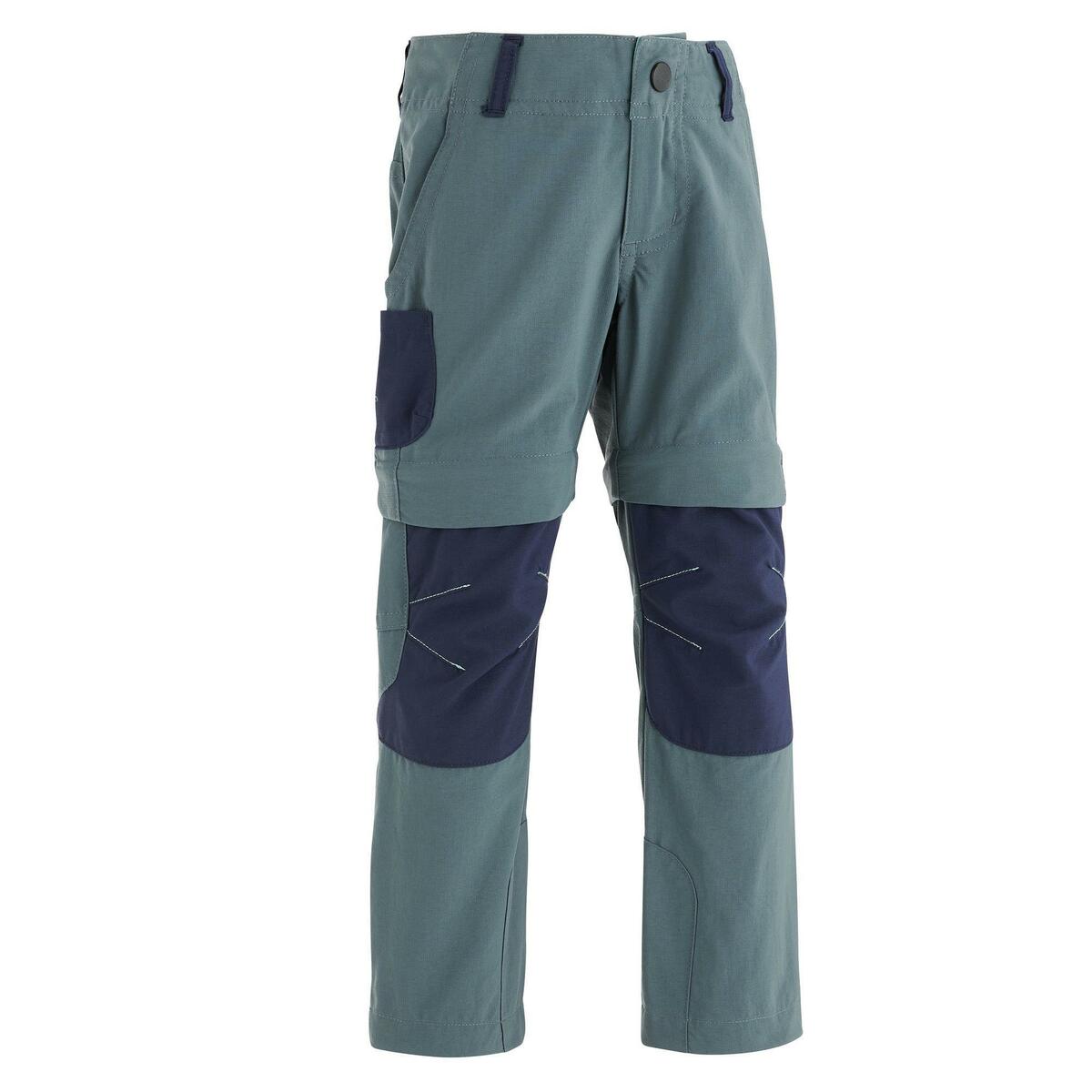 Bild 1 von Zip-Off-Hose Kinder Gr. 92–116 Bergwandern - MH500 grau/blau