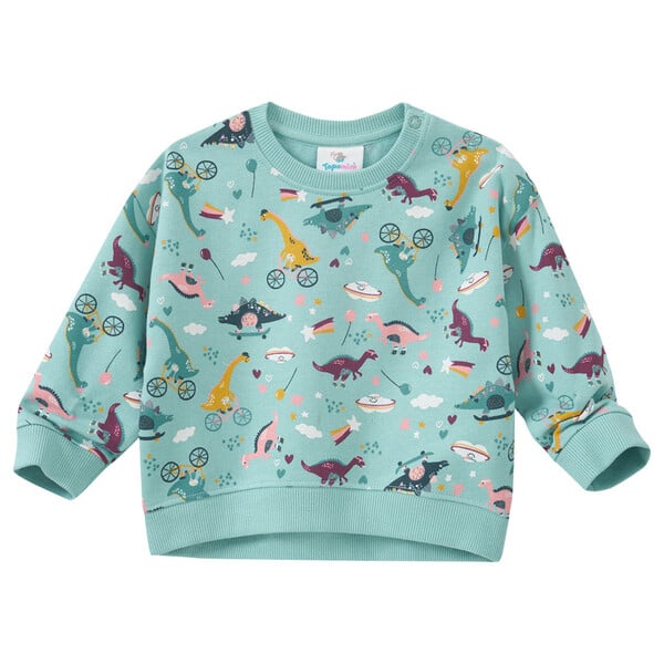Bild 1 von Baby Sweatshirt mit Dino-Allover