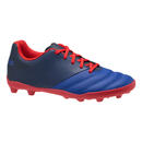 Bild 1 von Rugbyschuhe Skill 100 FG gegossene Sohle trockener Boden Kinder blau/rot