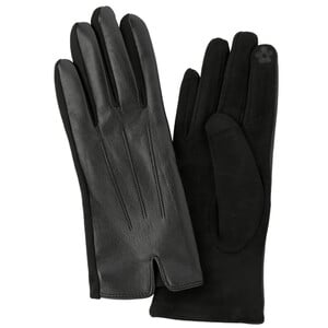 Damen Handschuhe in Leder-Optik