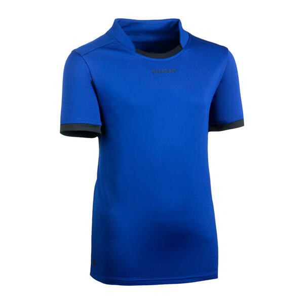 Bild 1 von Rugbytrikot Kurzarm R100 Kinder blau