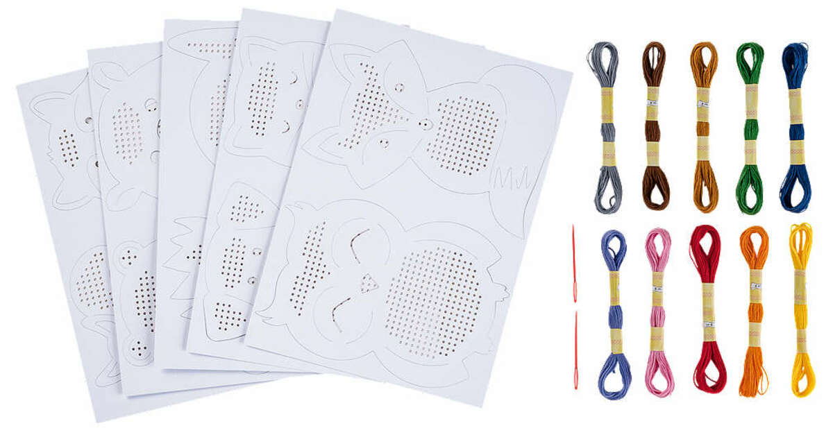 Bild 1 von TALENTUS® Bastelset »Kreuzstich«