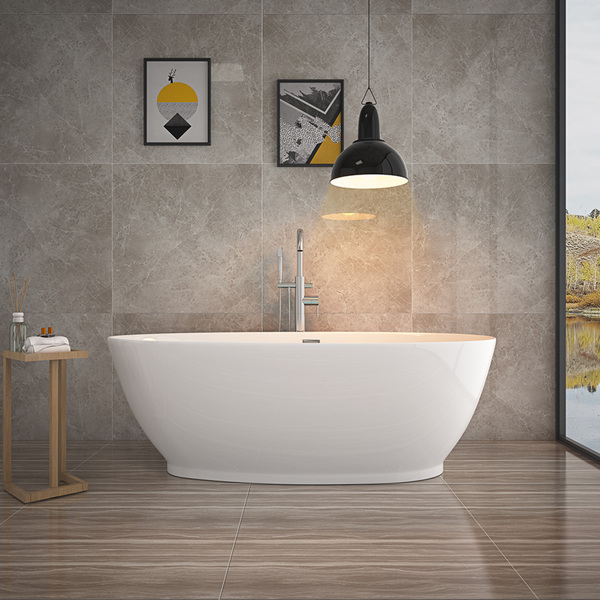 Bild 2 von HOME DELUXE Freistehende Badewanne DELIA