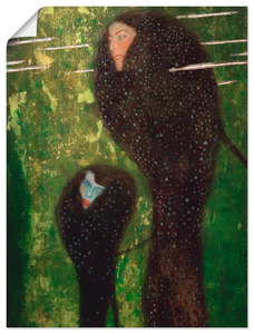 Artland Wandbild "Nixen (Silberfische)", Gruppen & Familien, (1 St.), als Leinwandbild, Wandaufkleber oder Poster in versch. Größen