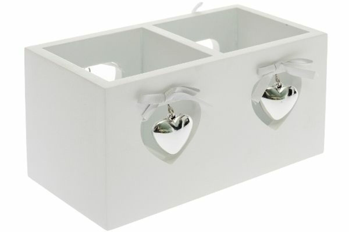 Bild 1 von MyFlair 2er Holzteelichhalter "Anniken"