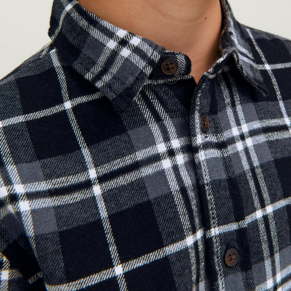 Bild 3 von Jack&Jones Junior JJPLAIN FALL CHECK SH Hemd