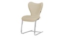 Bild 1 von JOOP! Leder-Schwingstuhl  Lounge beige Maße (cm): B: 49 H: 89 T: 61 Stühle