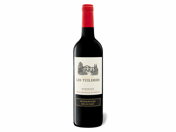 Bild 1 von Château Les Tuileries Bordeaux AOC trocken, Rotwein 2022