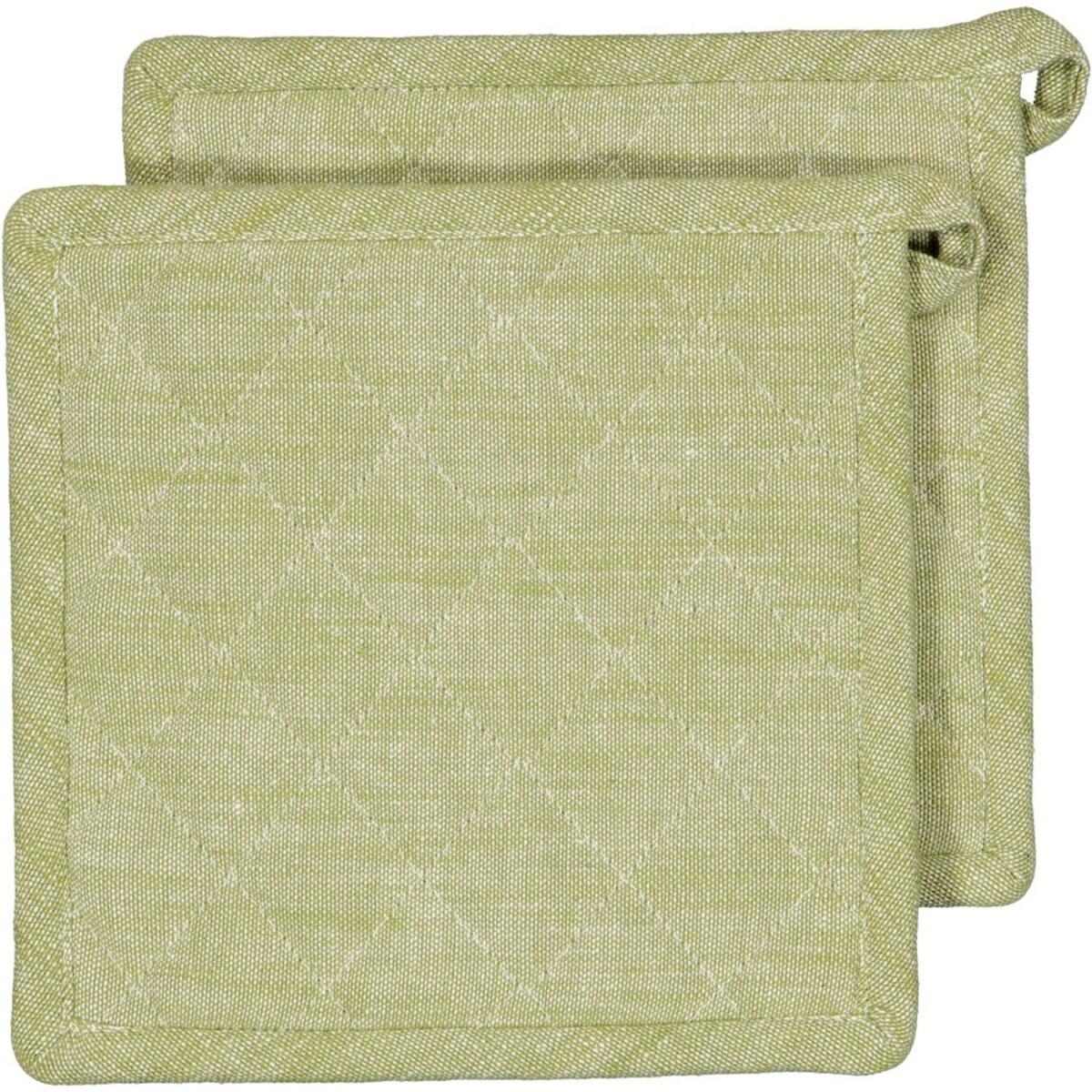 Bild 1 von Topflappen 2er-Pack, Olivgrün, 20x20