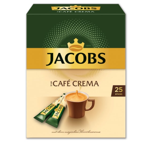 Bild 1 von JACOBS Kaffeesticks Café Crema
