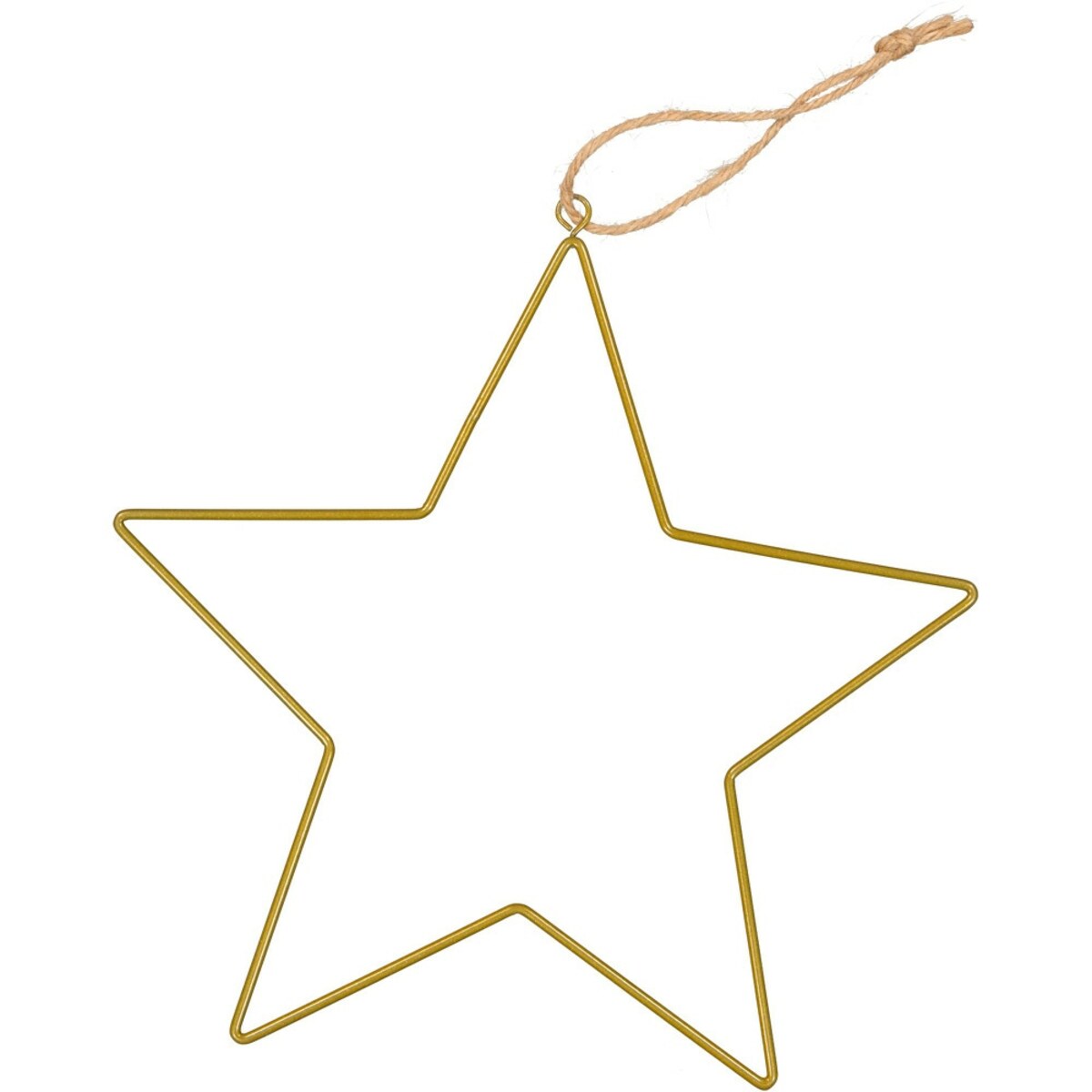 Bild 1 von Metalldrahtbügel, Gold, 35 cm