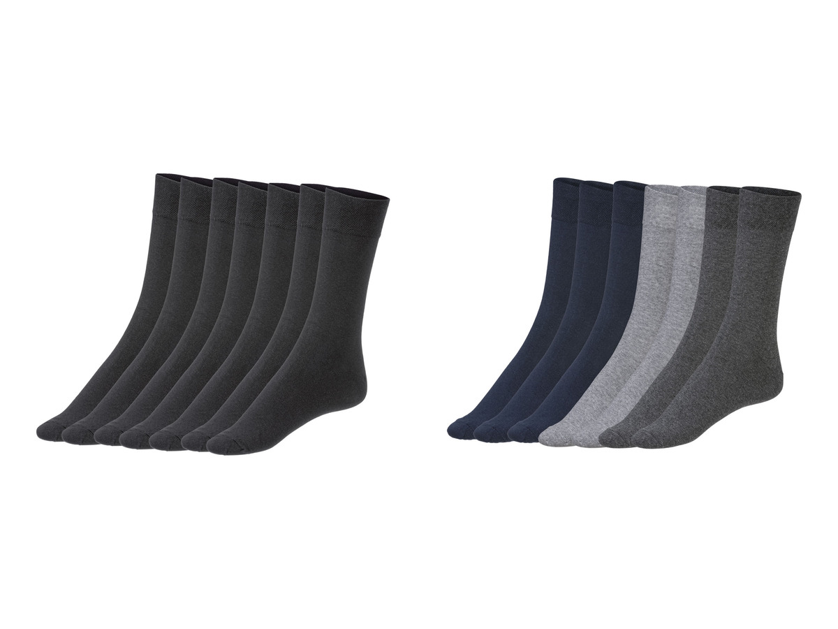 Bild 1 von LIVERGY® Herren Socken, 7 Paar, mit hohem Bio-Baumwollanteil