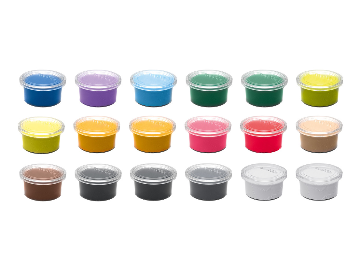 Bild 1 von crelando® Modelliermasse XXL, 18-teilig