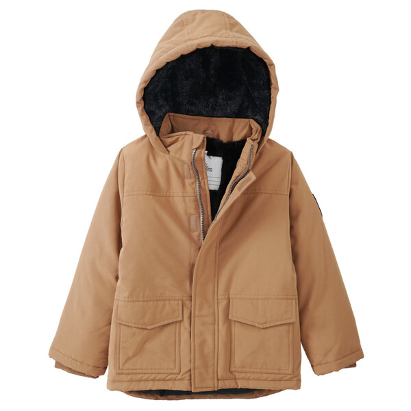 Jungen Parka mit Teddyplüsch von Ernstings Family ansehen!