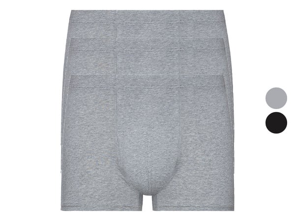 Bild 1 von LIVERGY® Herren Boxer, 3 Stück, mit hohem Bio-Baumwollanteil