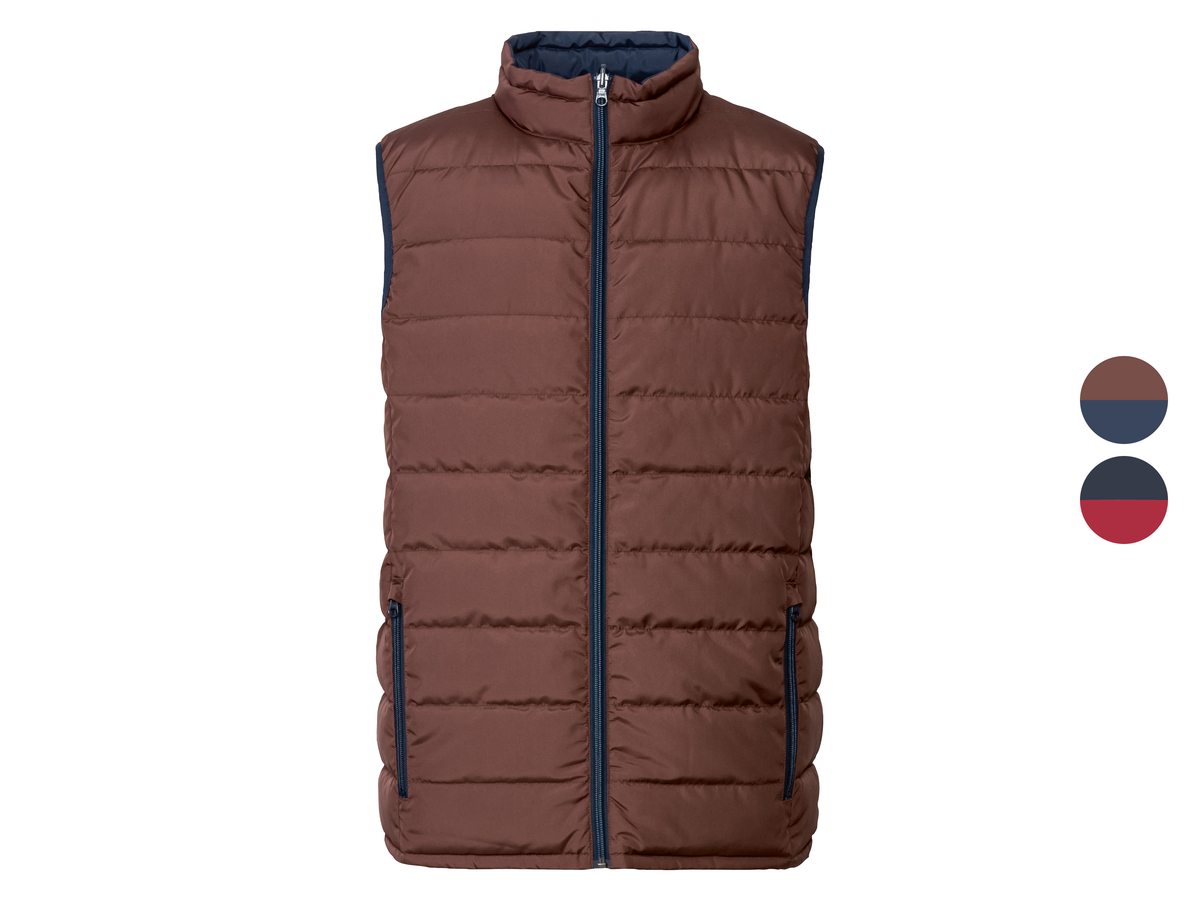 Bild 1 von LIVERGY® Herren Wendeweste mit Stehkragen, wasserabweisend